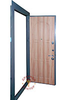 дверь с фрезерованной панелью MDF