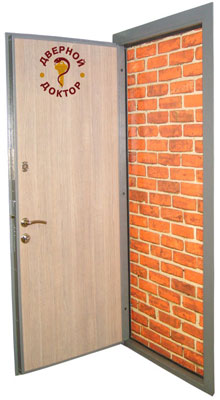 Защитная дверь лист 2 мм