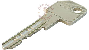 боковая нарезка ключа EVVA EPS