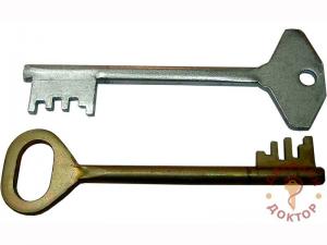 сувальдный однобородочный ключ